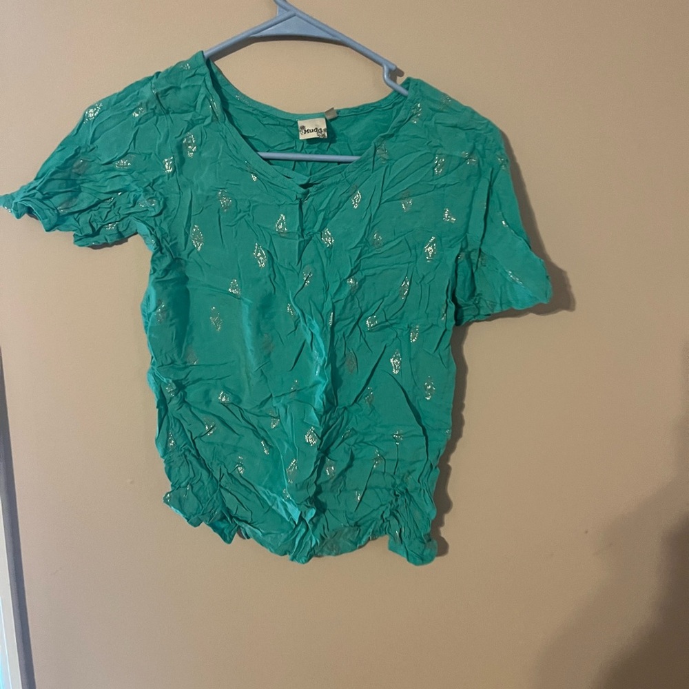 Mudd Turquoise Short Sleeve Tee